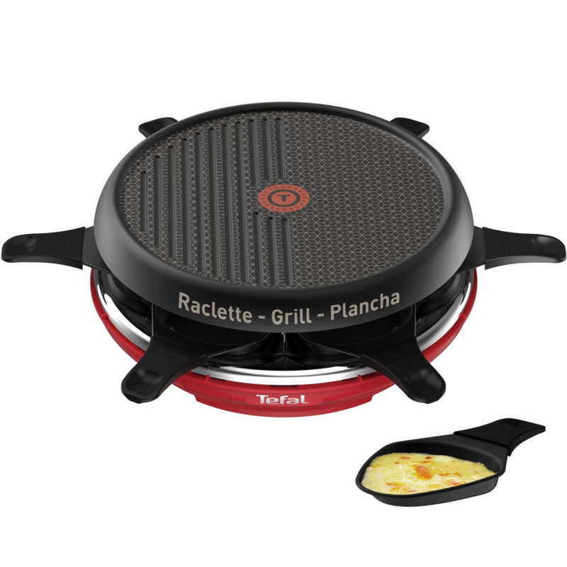 Tefal RE12A512 raclette 6 personne(s) 850 W Rouge, Photo boutique MyTek chez MyTek