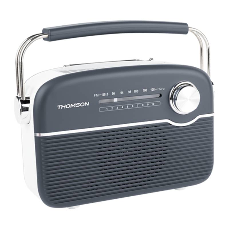 Radio Portable Sans Fil THOMSON Solaire RTS450BT - Gris - Image 3