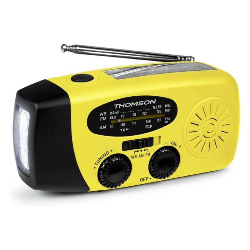 Radio Portable THOMSON Solaire RT260 - Jaune - Image 5