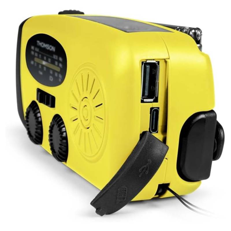 Radio Portable THOMSON Solaire RT260 - Jaune - Image 2