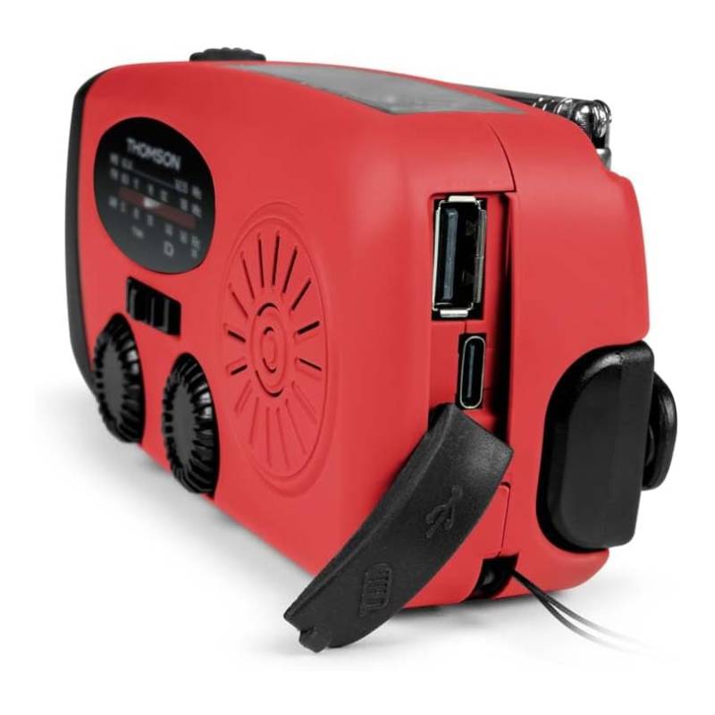 Radio Portable Thomson Solaire RT260 - Rouge - Image 2