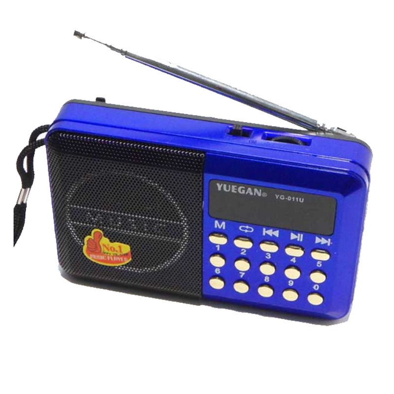 Radio Sans Fil YUEGAN YG011BT – Bleu - Image 3