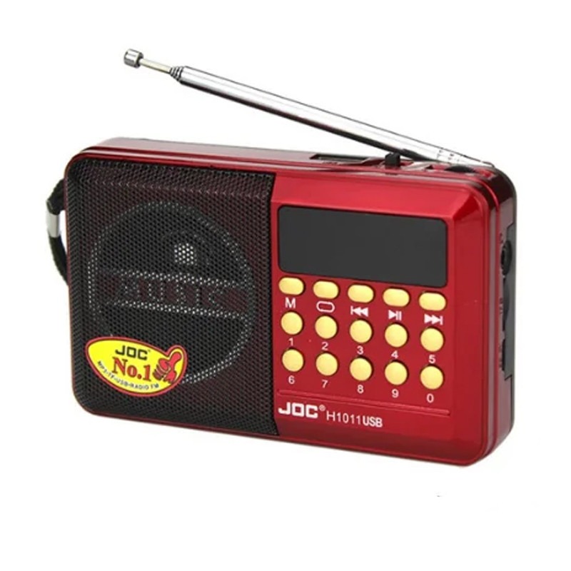 Radio Sans Fil YUEGAN YG011BT - Rouge - Image 2