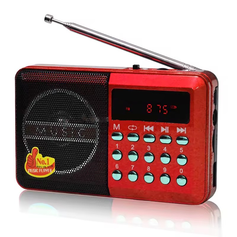 Radio Sans Fil YUEGAN YG011BT - Rouge