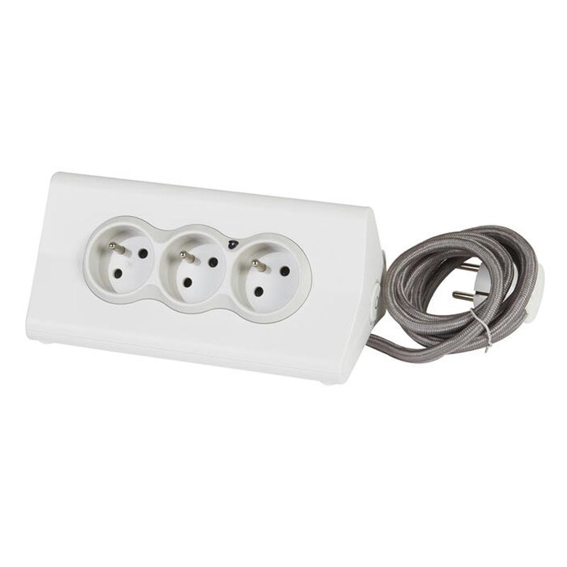 Rallonge Multiprises LEGRAND 3 2P+T +2USB+ Suptablette - Image 2