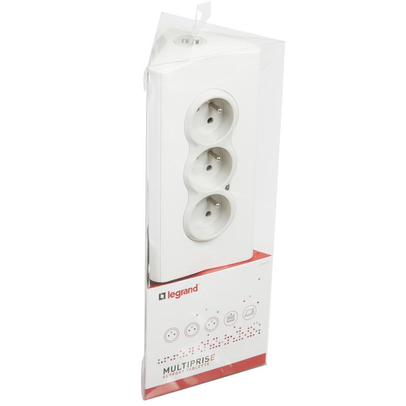 Rallonge Multiprises LEGRAND 3 2P+T +2USB+ Suptablette - Image 5