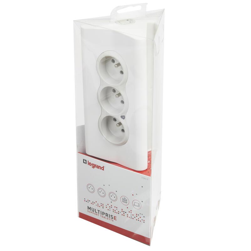 Rallonge Multiprises LEGRAND 3 2P+T +2USB+ Suptablette - Image 6