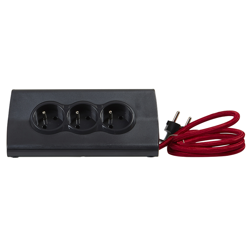 Rallonge Multiprises LEGRAND 3x2P+T +2USB 16A 230V avec cordon 1,5m - Image 2