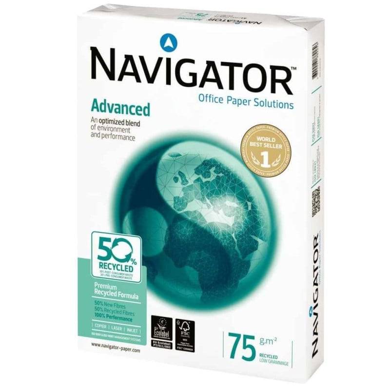 Rame Papier NAVIGATOR Blanc A4 75g/m² 500 Feuilles