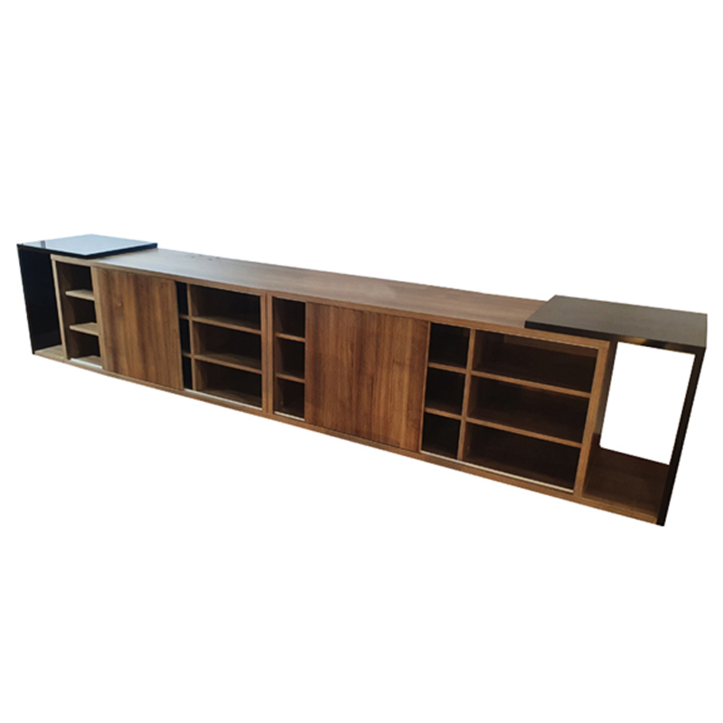 Rangement Toscane Avec Porte Coulissante + 2 Étagères & Niche - Image 2