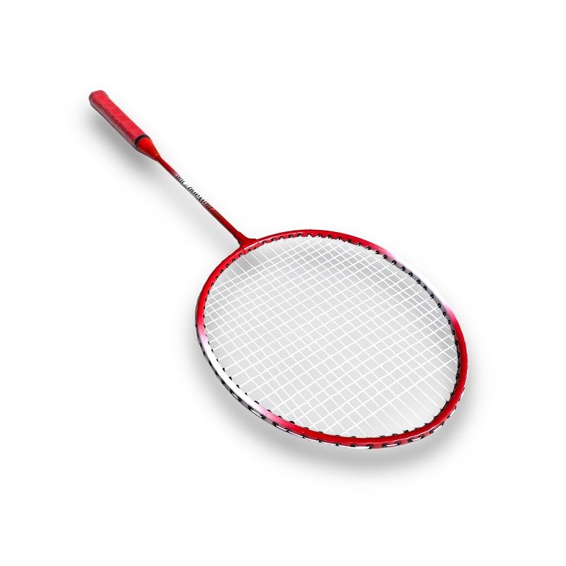 Raquette Pour Enfant En Bois + 3 balles - Rouge - Image 2