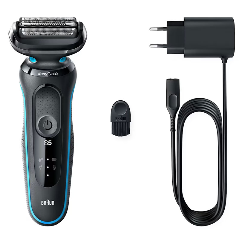 Rasoir Électrique BRAUN Série 5 WET & DRY 51-M1000S - Noir - Image 5