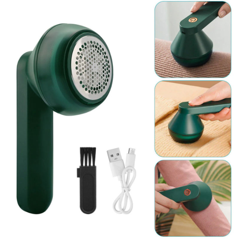 Rasoir Anti-Bouloche Électrique Hair Ball Trimmer - Vert