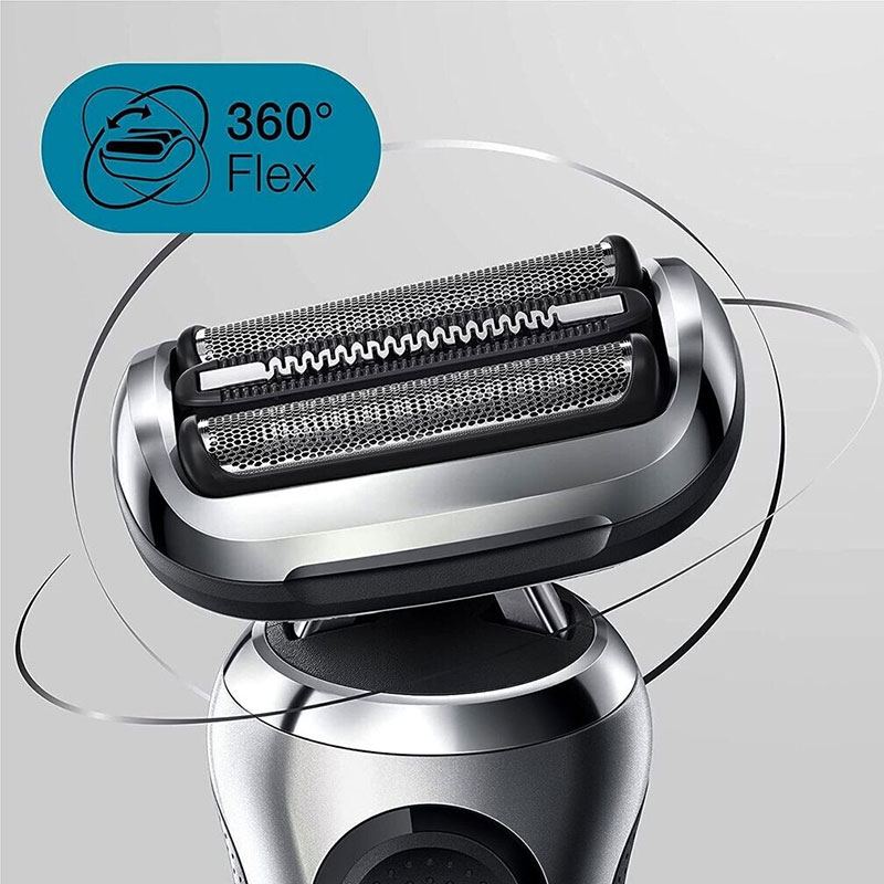 Rasoir Électrique BRAUN Série 7 WET & DRY 71-S7200CC - Noir - Image 2