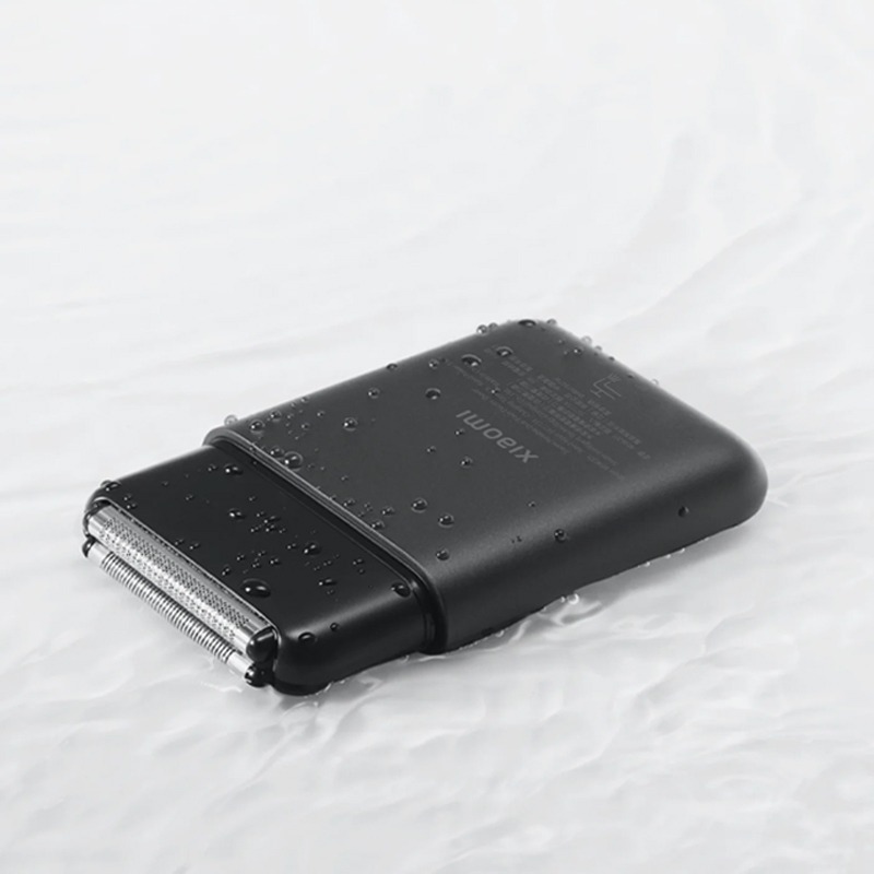 Rasoir Électrique Portable XIAOMI à Double Lame - Noir - Image 2