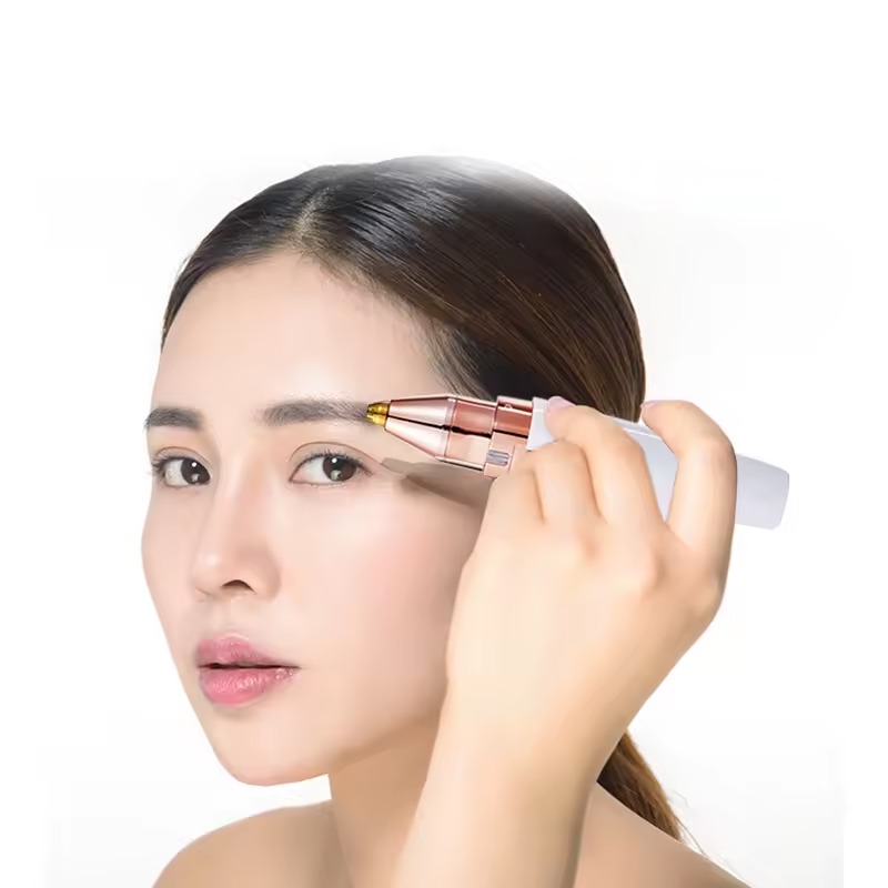 Rasoir Pour Visage BlAWLESS EYEBRO-TRIMMER - Blanc - Image 3