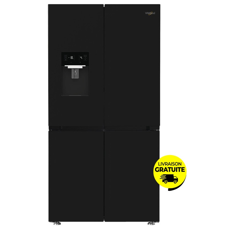 Réfrigérateur Side by side Whirlpool NoFrost 534L -Noir, Photo boutique MyTek chez MyTek