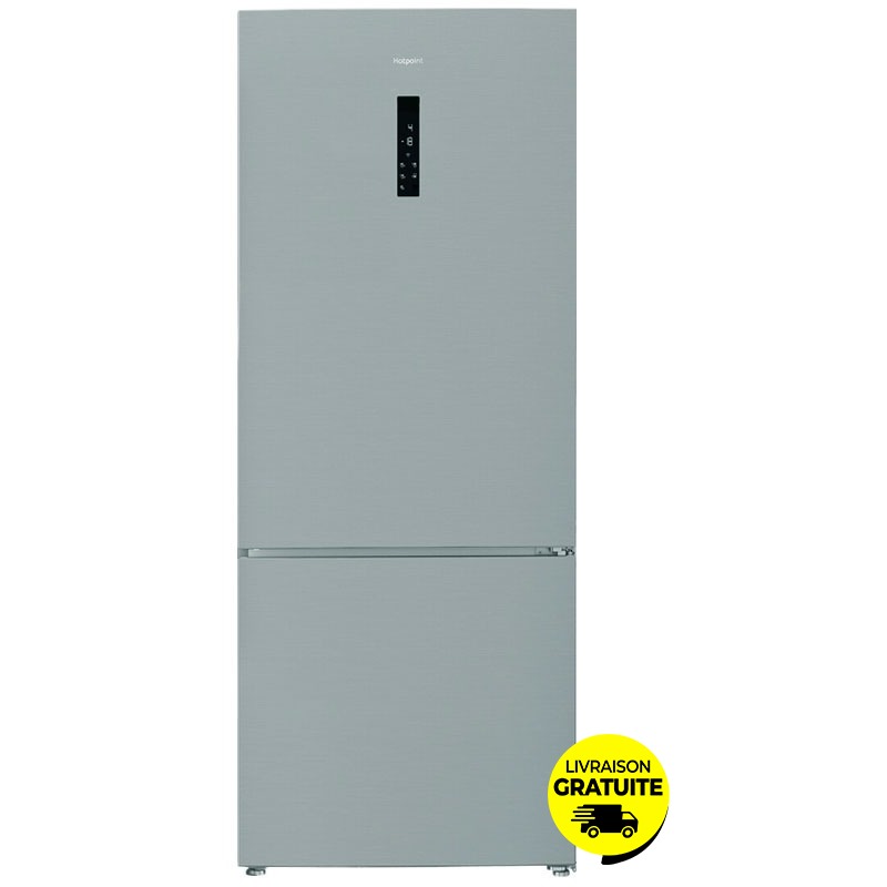 Réfrigérateur Combiné ARISTON ARB78F6593-XLNA 617Litres NoFrost - Inox