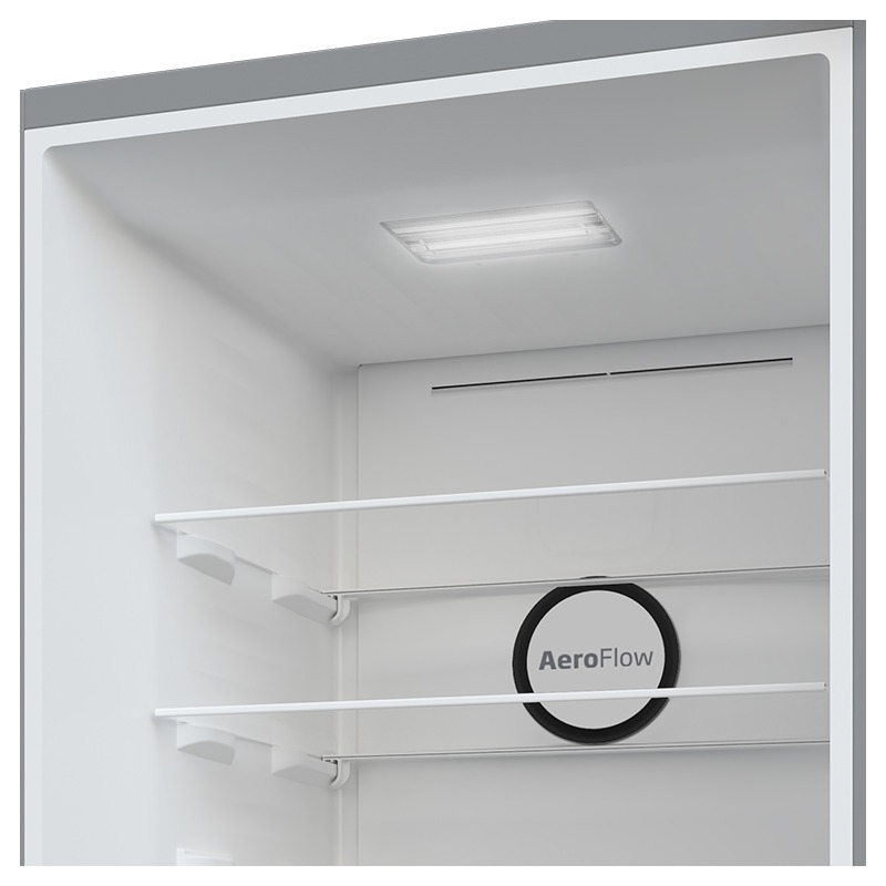 Réfrigérateur Combiné BEKO B3RCNA400HSX 400Litres NoFrost - Silver - Image 4