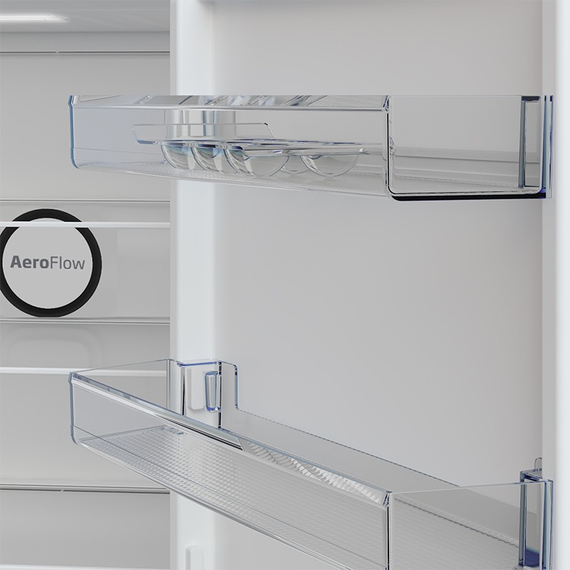 Réfrigérateur Combiné BEKO B3RCNA400HSX 400Litres NoFrost - Silver - Image 5