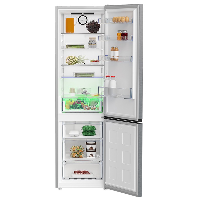 Réfrigérateur Combiné BEKO B5RCNA460HSX 407Litres NoFrost - Silver - Image 3