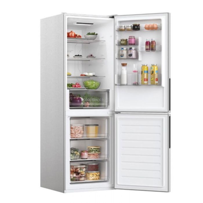 Réfrigérateur Combiné HOOVER HOCE3T618ES 341 Litres NoFrost - Silver - Image 3