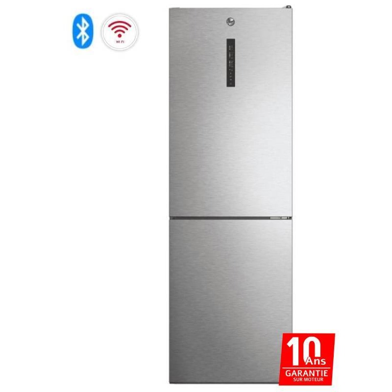 Réfrigérateur Combiné HOOVER HOCE7T618EX 341 Litres NoFrost - Image 2