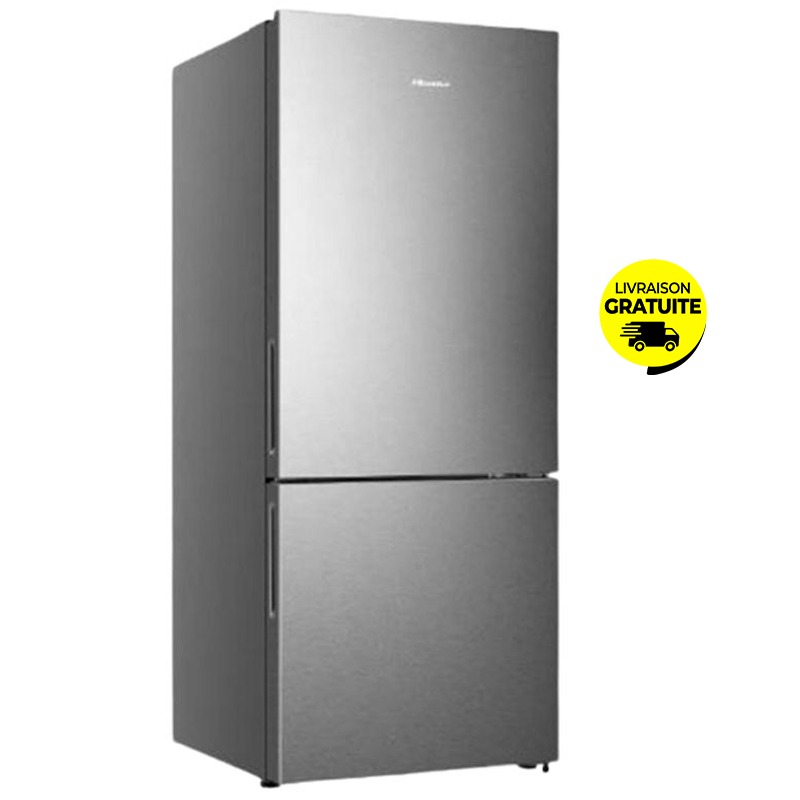 Réfrigérateur Combinée Hisense RB3P422NSC Inverter 422L NoFrost Inox, Photo boutique MyTek chez MyTek