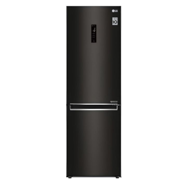 Réfrigérateur Combiné LG GR-B459NQFM 374L NoFrost - Noir Mat - Image 2