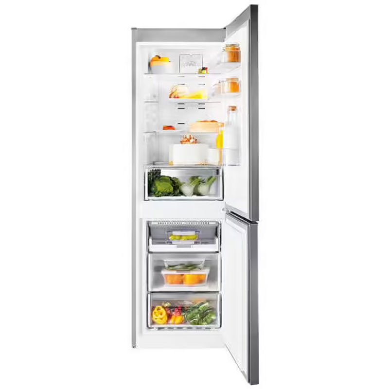 Réfrigérateur Combiné WHIRLPOOL 360 Litres NoFrost - Inox - Image 2