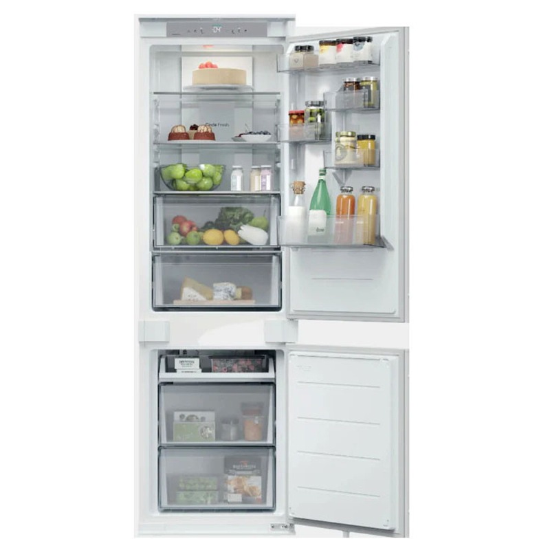 Réfrigérateur Encastrable Combiné HOOVER HONBQT3518E 251L NoFrost - Blanc - Image 2
