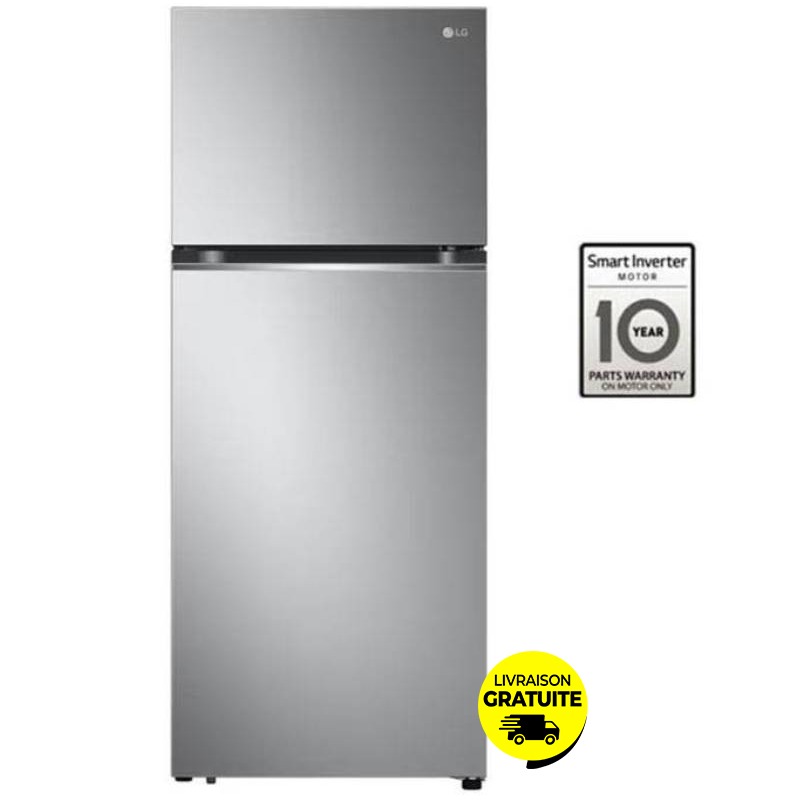 Réfrigérateur LG 335 Litres Platinum No Frost Silver (GN-B332PLGB), Photo boutique MyTek chez MyTek
