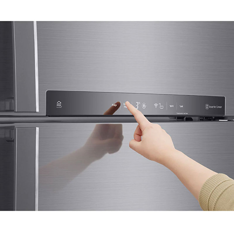 Réfrigérateur Inverter LG GN-H702HLHL 547 Litres NoFrost - Silver - Image 4