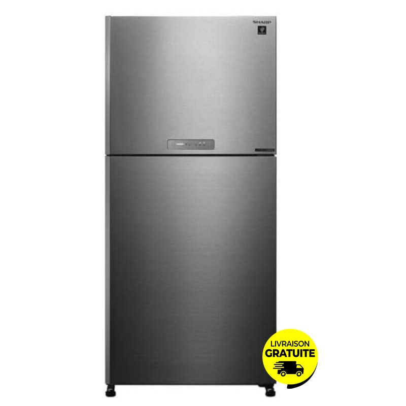  Réfrigérateur SHARP SJ-PV63-BK 630Litres NoFrost - Silver
