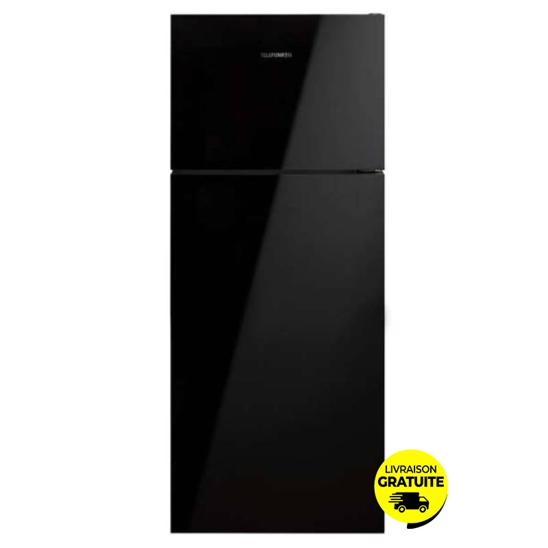REFRIGERATEUR 2 PORTES TELEFUNKEN 569 LITRES / NO FROST/NOIR MIROIR, Photo boutique MyTek chez MyTek