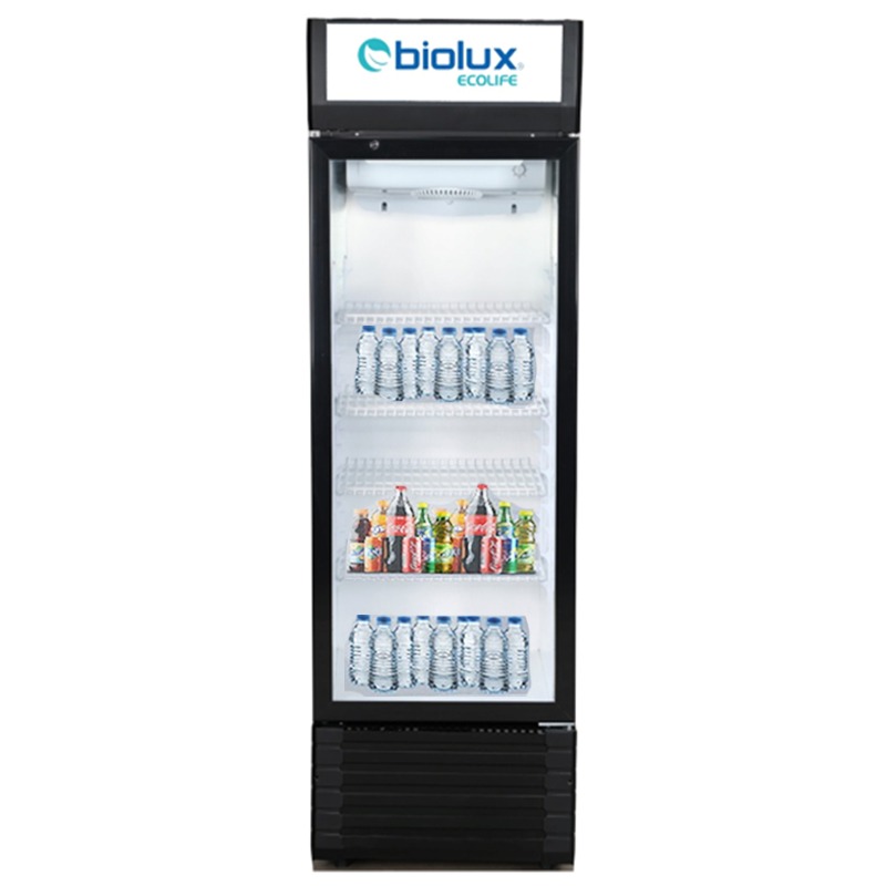 Réfrigérateur Vitrine BIOLUX MVR35V 350 Litres - Noir