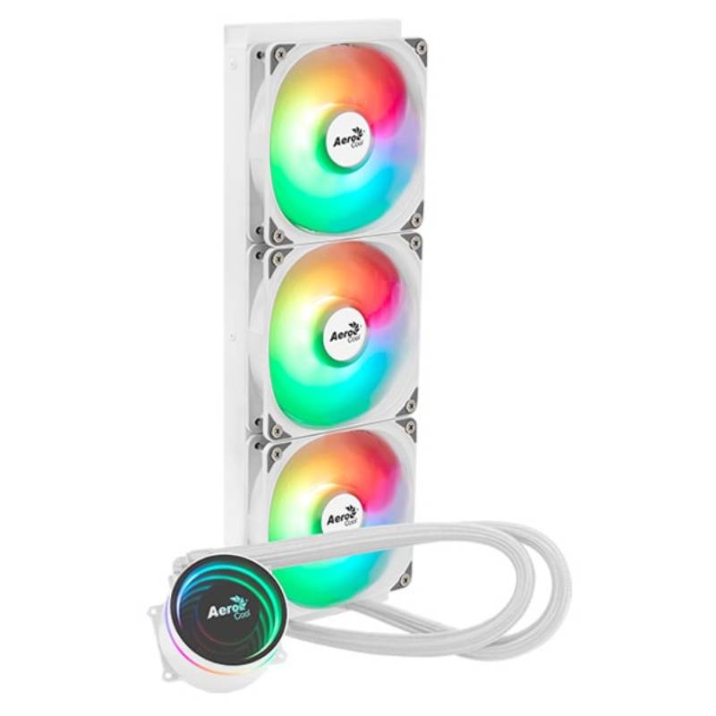 Refroidisseur De Processeur AEROCOOL Oasis L360 ARGB - Blanc - Image 3