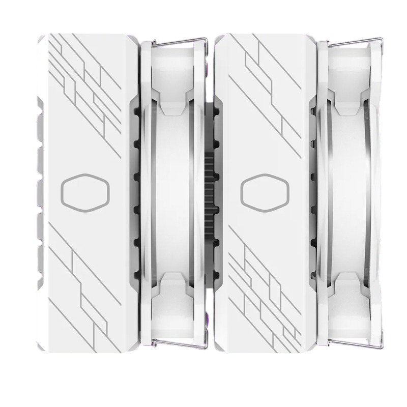 Refroidisseur de processeur COOLER MASTER Hyper 622 Halo White - Image 4