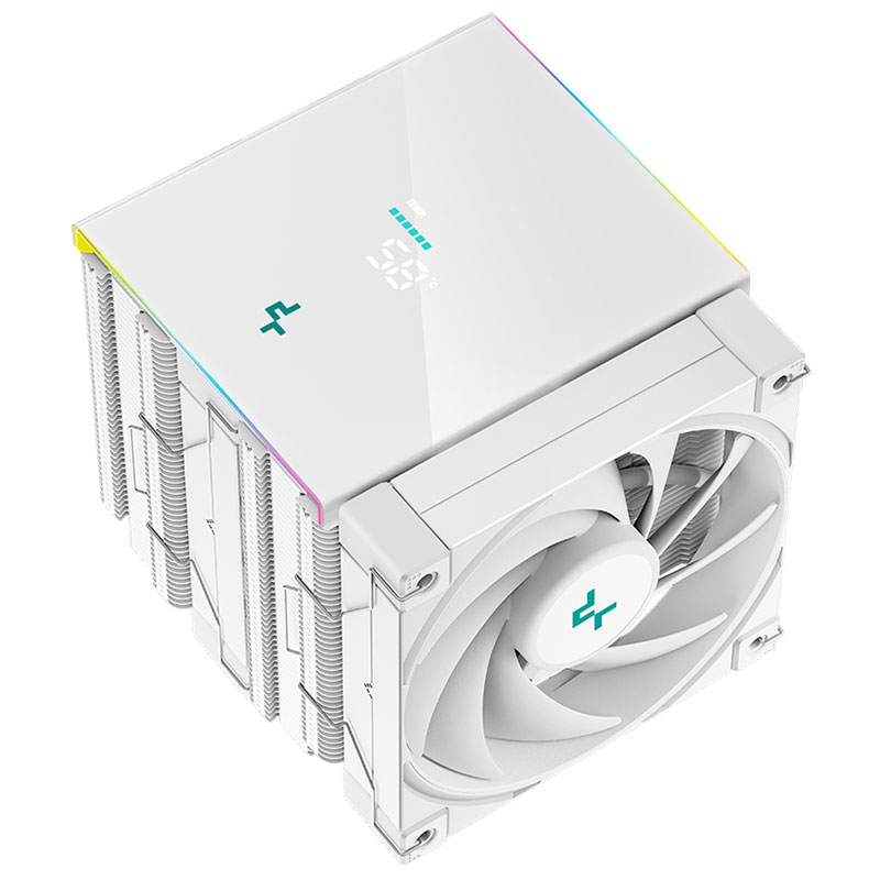 Refroidisseur de Processeur DEEPCOOL AK620 DIGITAL - Blanc - Image 3
