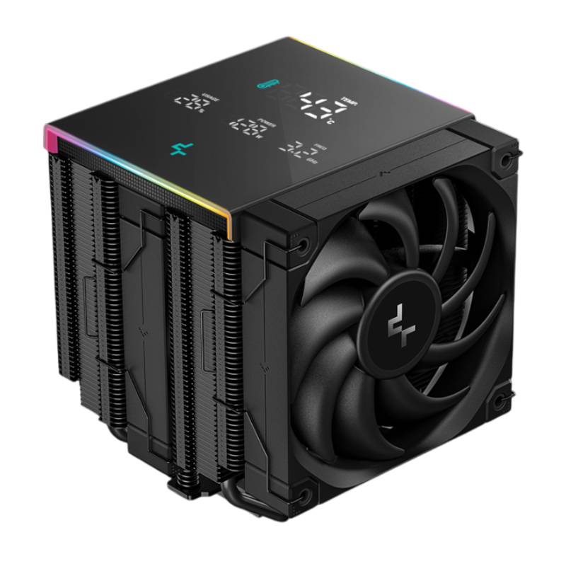 Refroidisseur de Processeur DEEPCOOL AK620 DIGITAL PRO - Noir
