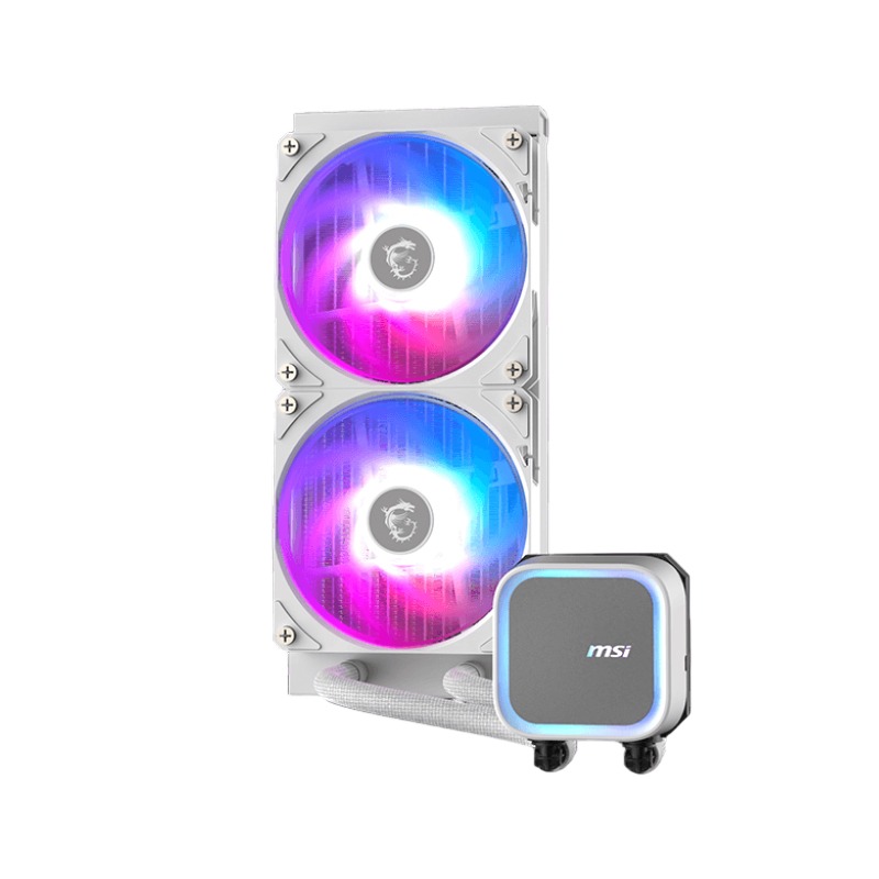 Refroidisseur De Processeur Gamer MSI MAG CORELIQUID A13 240 - Blanc - Image 2
