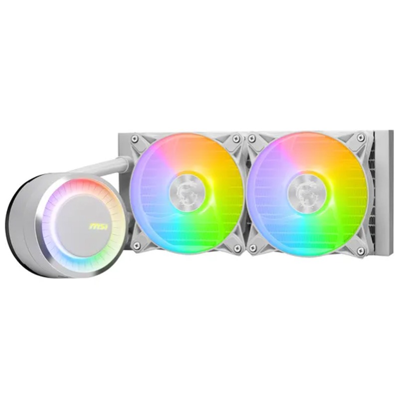 Refroidisseur De processeur Gamer MSI MAG CORELIQUIDE E240 - Blanc - Image 2