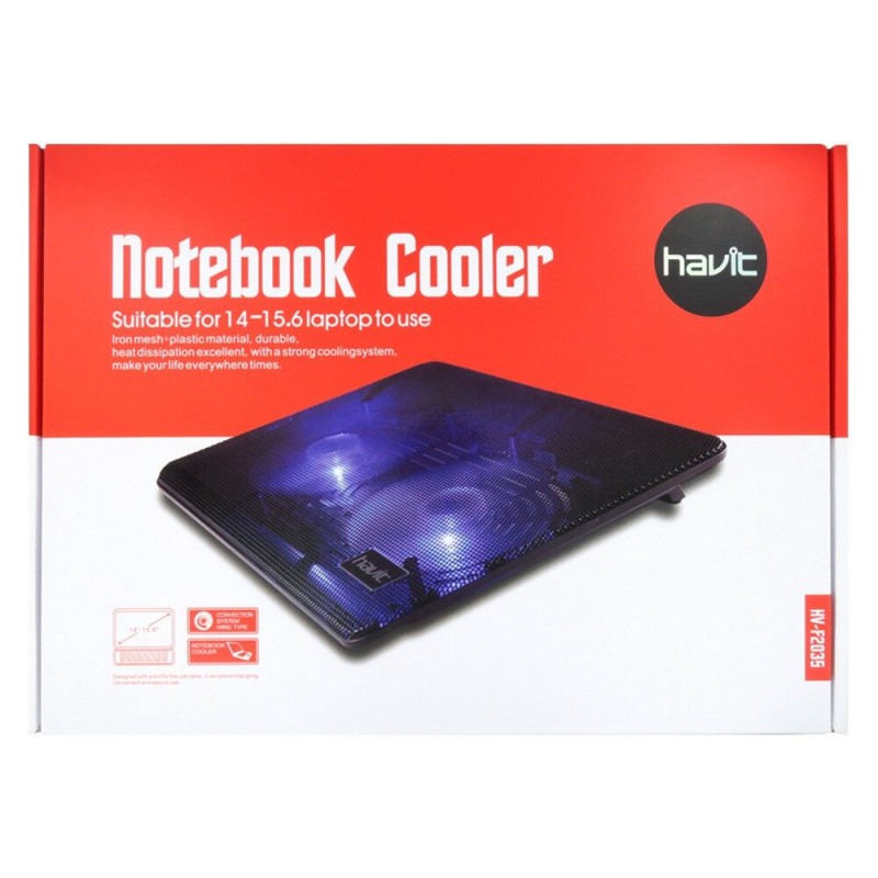 Refroidisseur Gamer HAVIT F2035 Pour PC Portable - Noir - Image 4