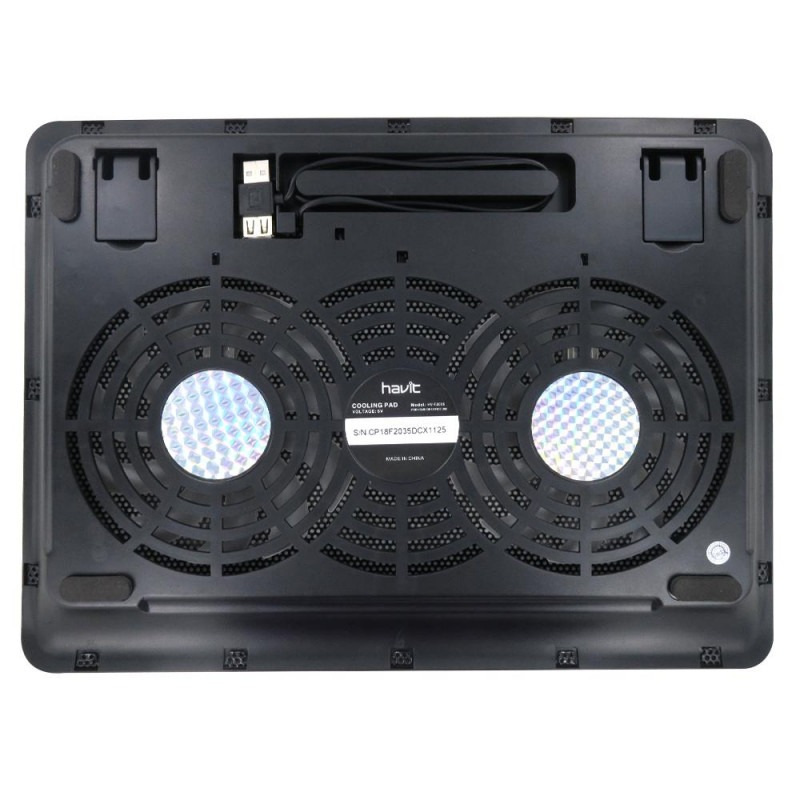 Refroidisseur Gamer HAVIT F2035 Pour PC Portable - Noir - Image 3