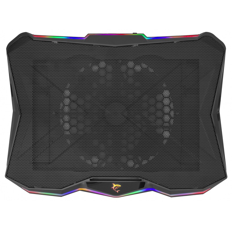 Refroidisseur Gamer WHITE SHARK Glacier Pour Pc Portable 17.3'' - Noir - Image 2