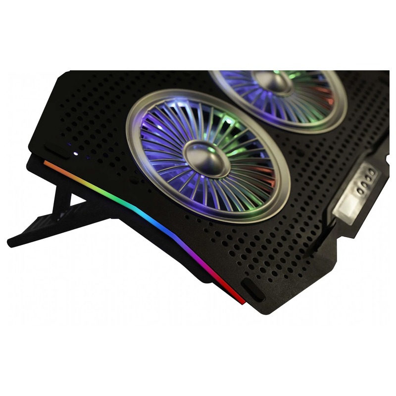 Refroidisseur INCA INC-606TGS Pour PC Portable 18" - Noir - Image 2