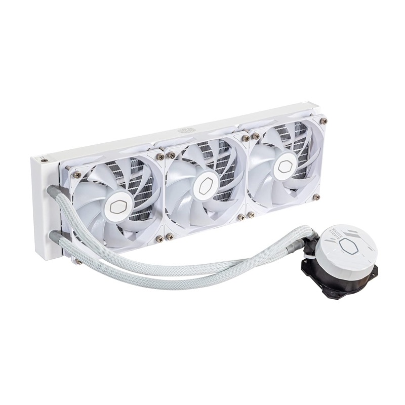 Refroidisseur Pour Processeur COOLER MASTER MasterLiquid 360L CORE ARGB - Blanc - Image 3