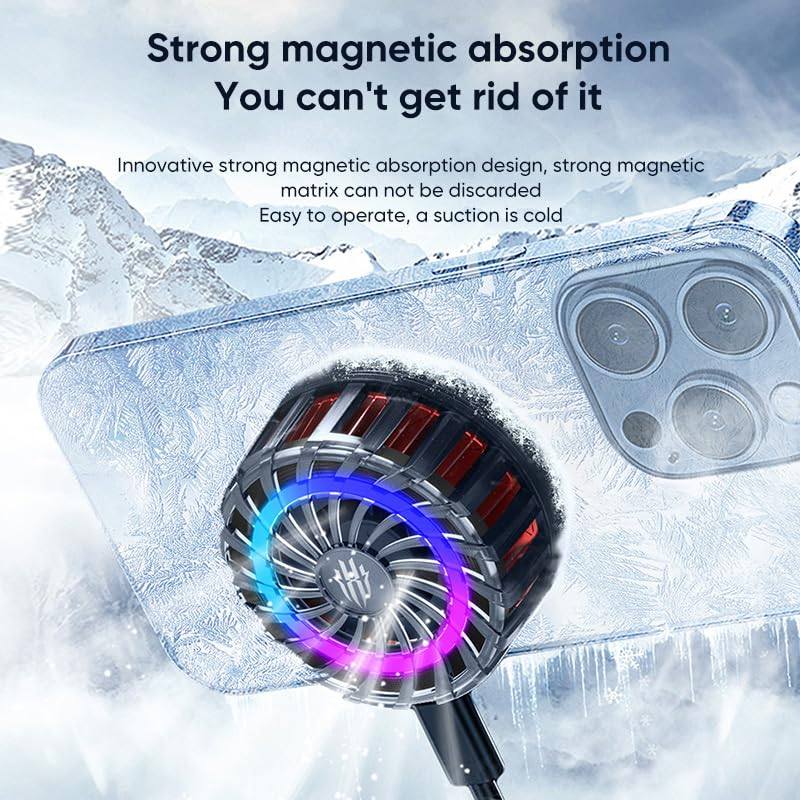 Ventilateur smartphone Magnétique RedMagic COOLER 4 Pro 27 W - Noir - Image 3