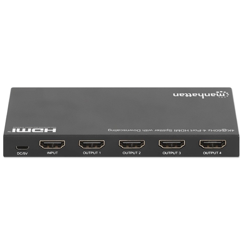 Répartiteur HDMI 4 ports 4K à 60 Hz 18 Gbit/s - Noir - Image 2