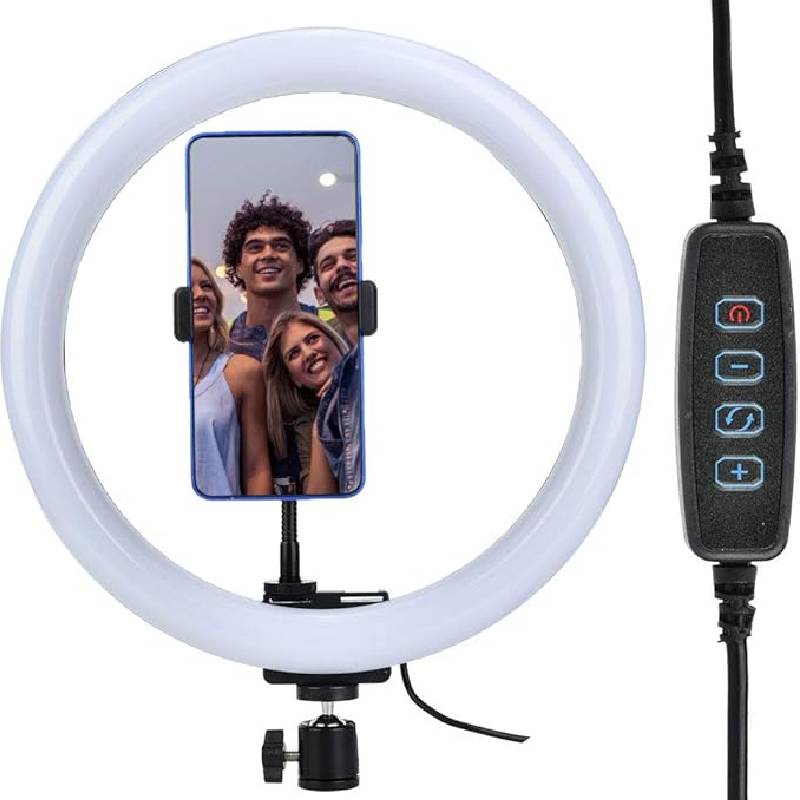 Ring Light LED LJJ-30 12” Multi-Couleur avec Trépied Réglable - Image 5